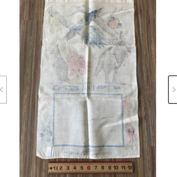 2 Vtg Australia Souvenir Kitchen Tea Towel Country Map +1991 Calendar Dish Cloth - Picture 4 of 9